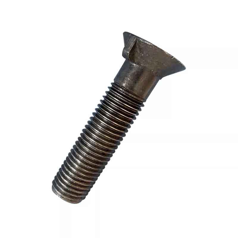 40 ° COUNTERSUNK Huvudplogbultar med tung nyckel