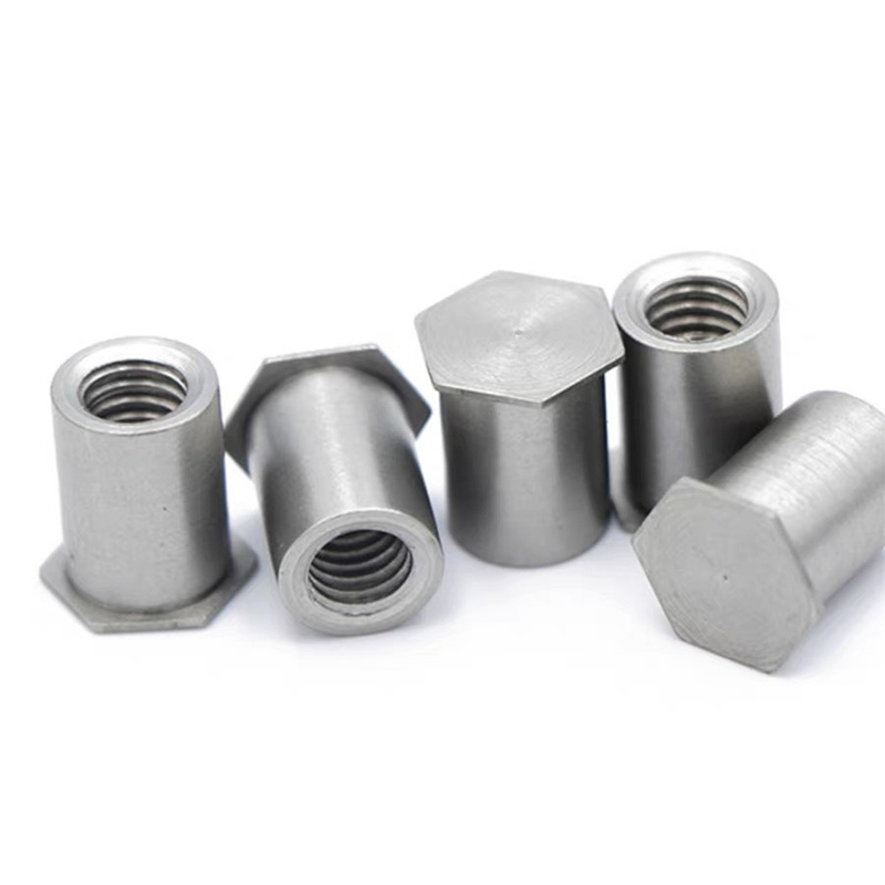 Blind Hole Flat Head Hexagon Nited Nut-Carbon Steel