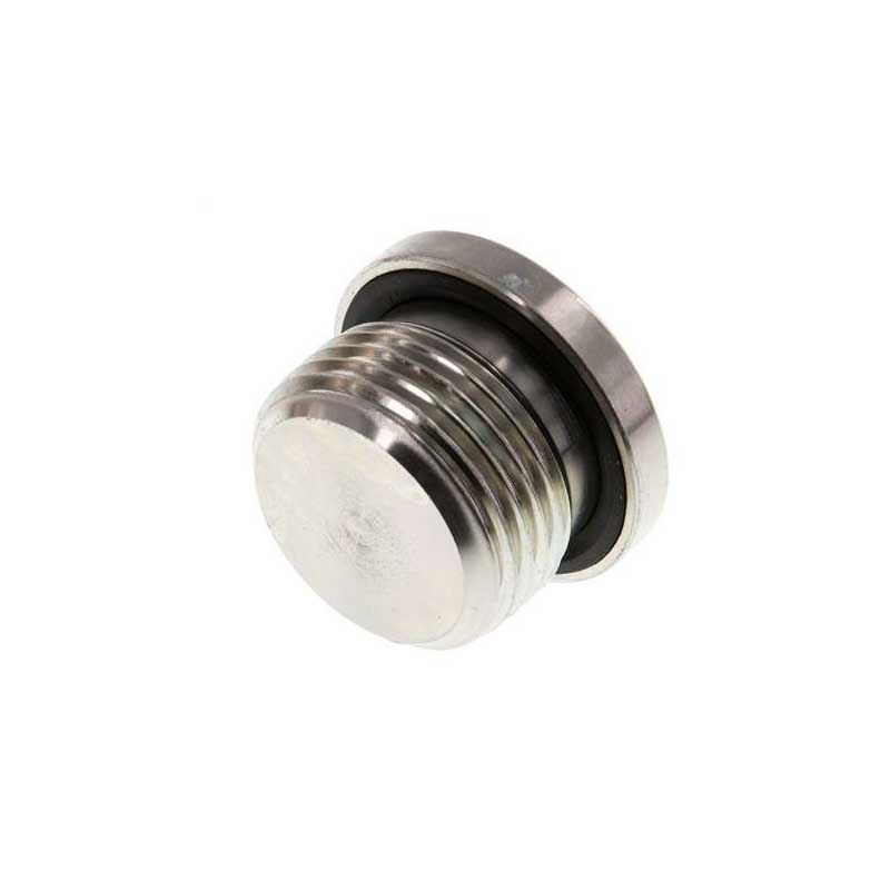 BSP Hane Captive Seal Hollow Hex Hydraulisk Plugg