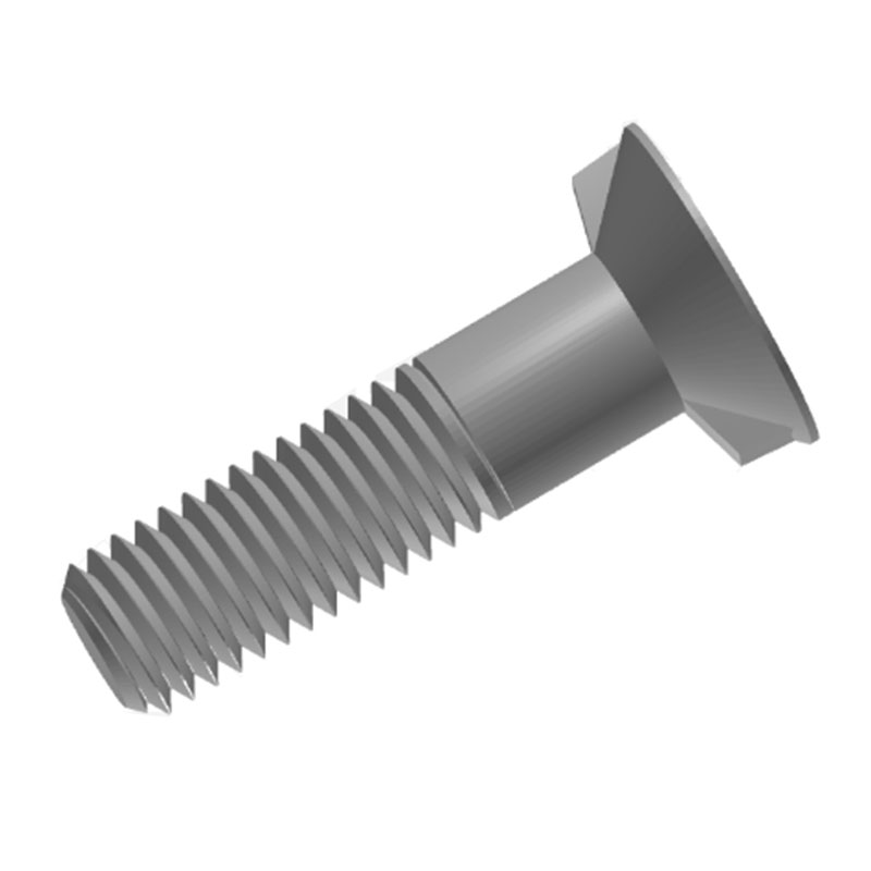 Countersunk huvudbultar med dubbla nibs