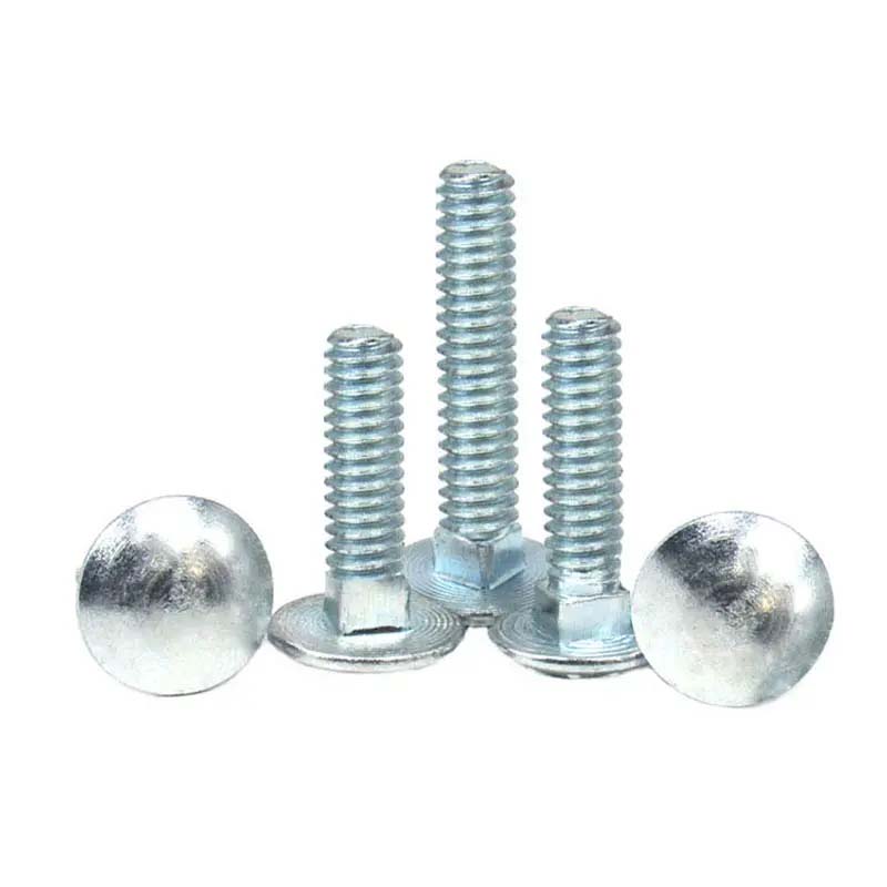 Countersunk huvudbultar med fyrkantig hals
