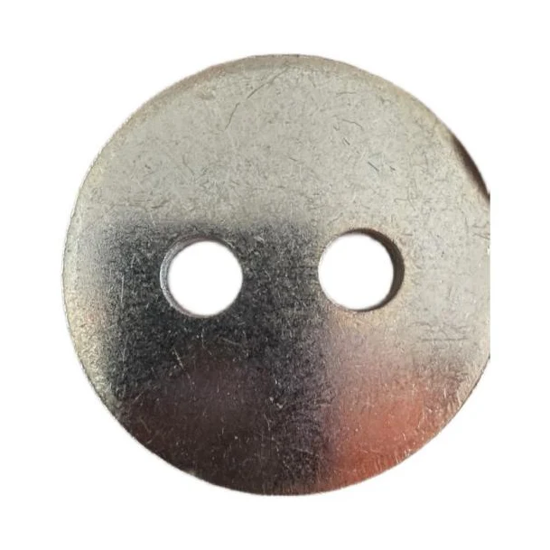Dubbelhålsaxel ände