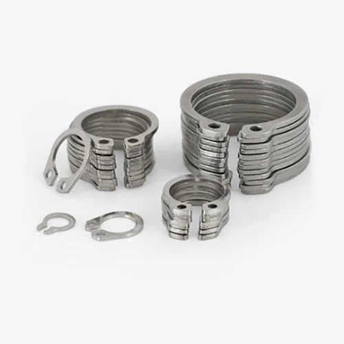 Elastisk ring för stor axel