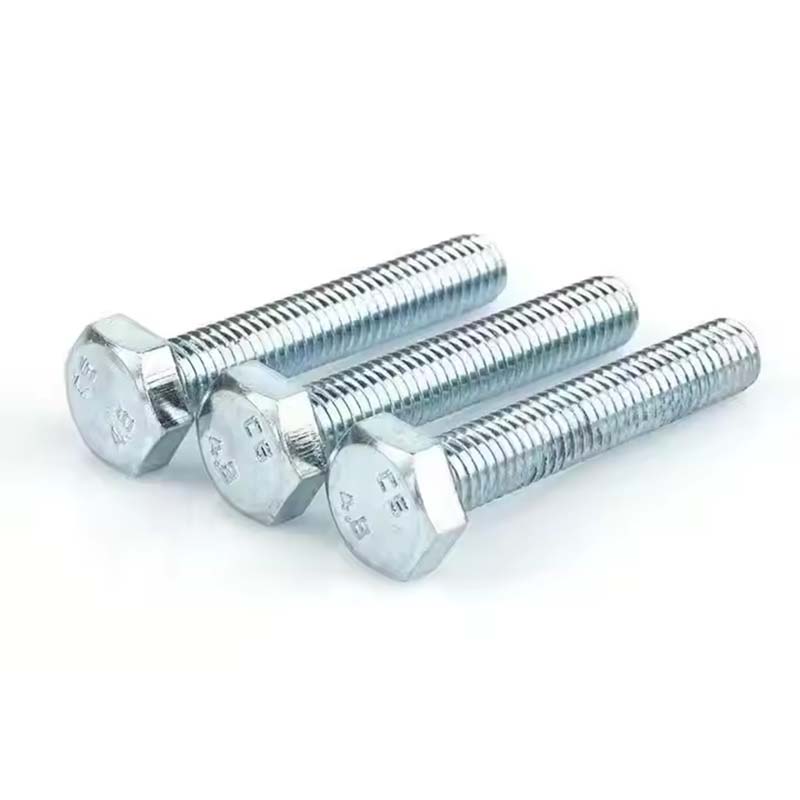 Grad 4.8 zinkpläterad hexagonbult