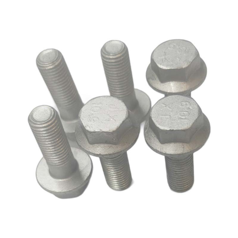 Hexagonhuvudbultar med fläns