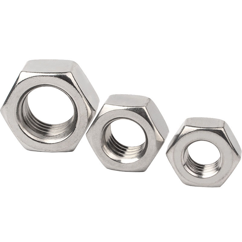 Hexagonmutter för tryckkärlfläns