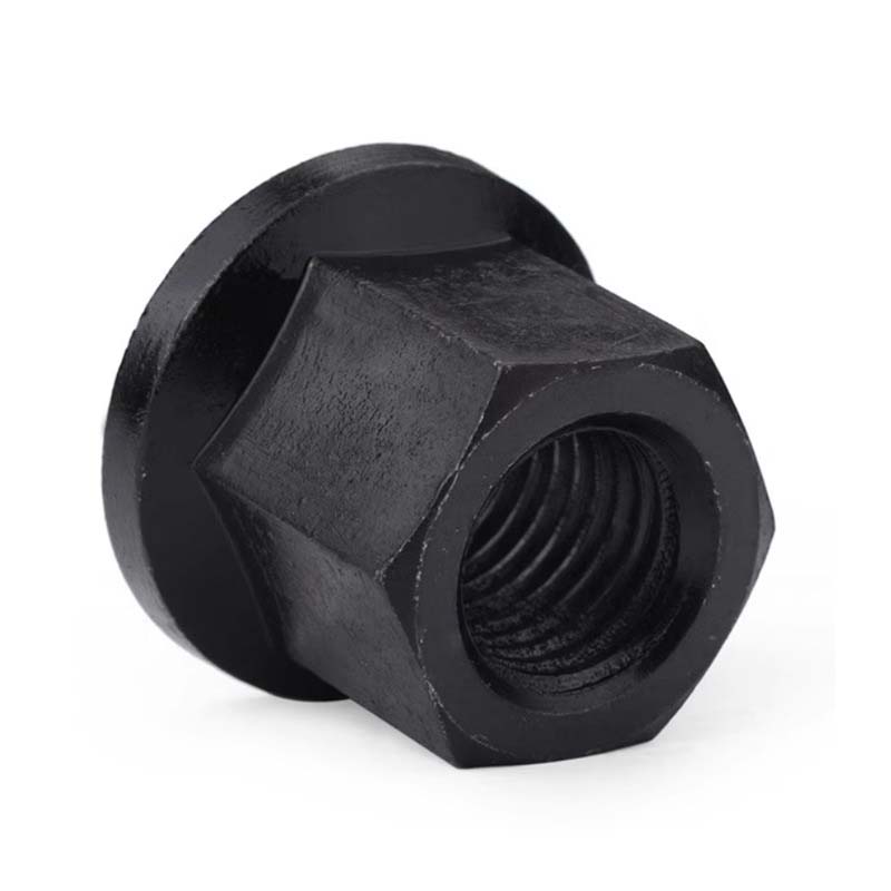 Hexagonmutter med krage