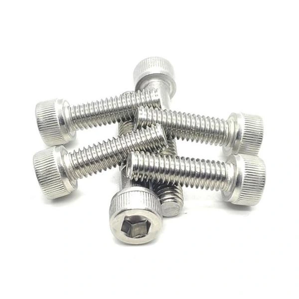 Hexagon Socket Head Cap Screws-knurrat huvud