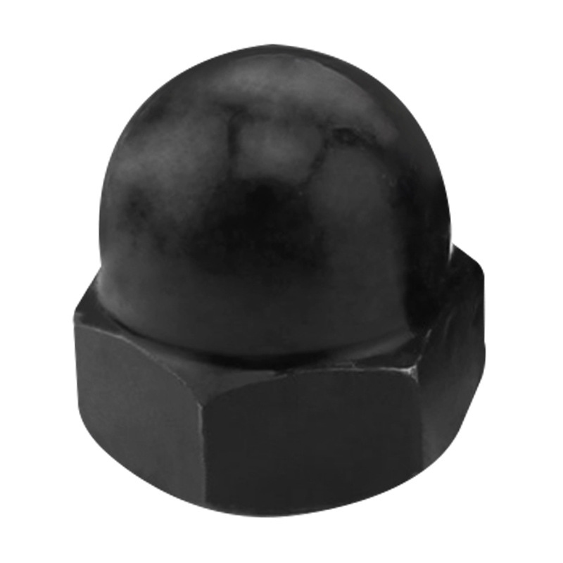 Hög kronhexagon täckmutter