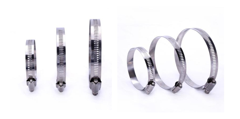 American Type Worm Hose Clamps