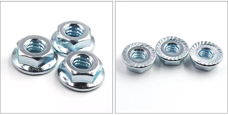 Zinc Plated Hexagon Flange Nut