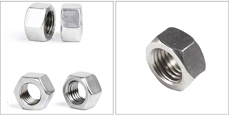 Hexagon flat jam nut