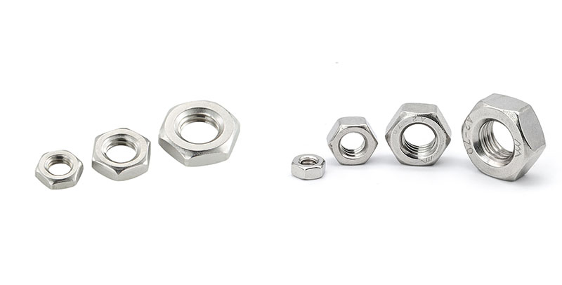 Thin Hexagon Nut With Fine Pitch Thread Thin Hexagon Nut With Fine Pitch Thread