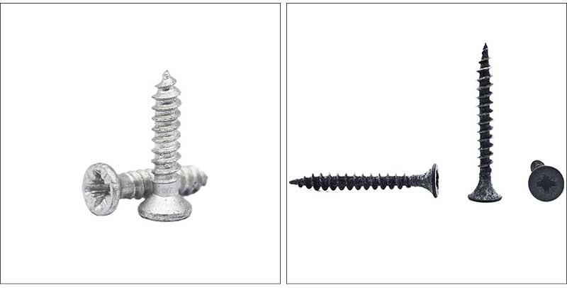 Phillips recessed screw