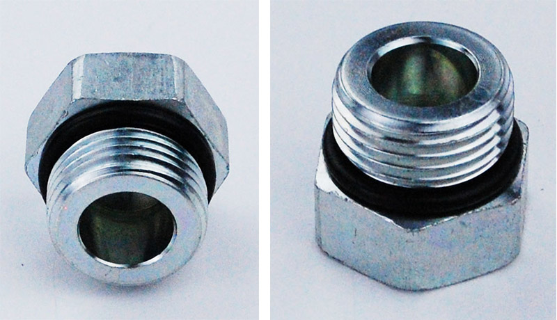 1/4 BSP Male Hex Head Captive Seal