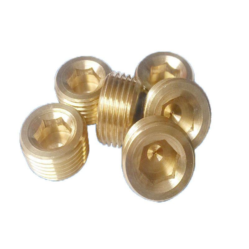 Hane NPT Counter Sink Head Plug Internt sexkantsuttag