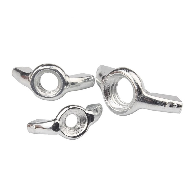 Metall rund vingmutter