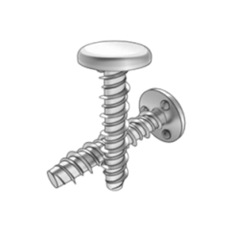 Runt platt huvudprojektionssvetsstift