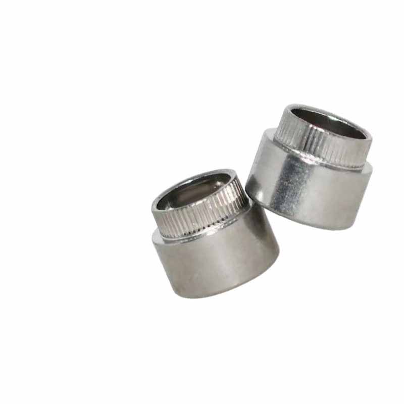 Rostfritt stål självklippande runt nit busken