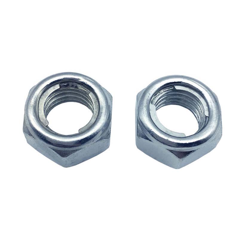 Topp inlagd hexagonal mutter