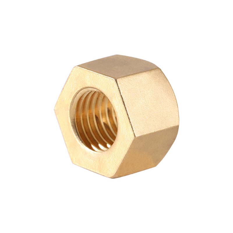 Unchamfered hexagon tunn mutter